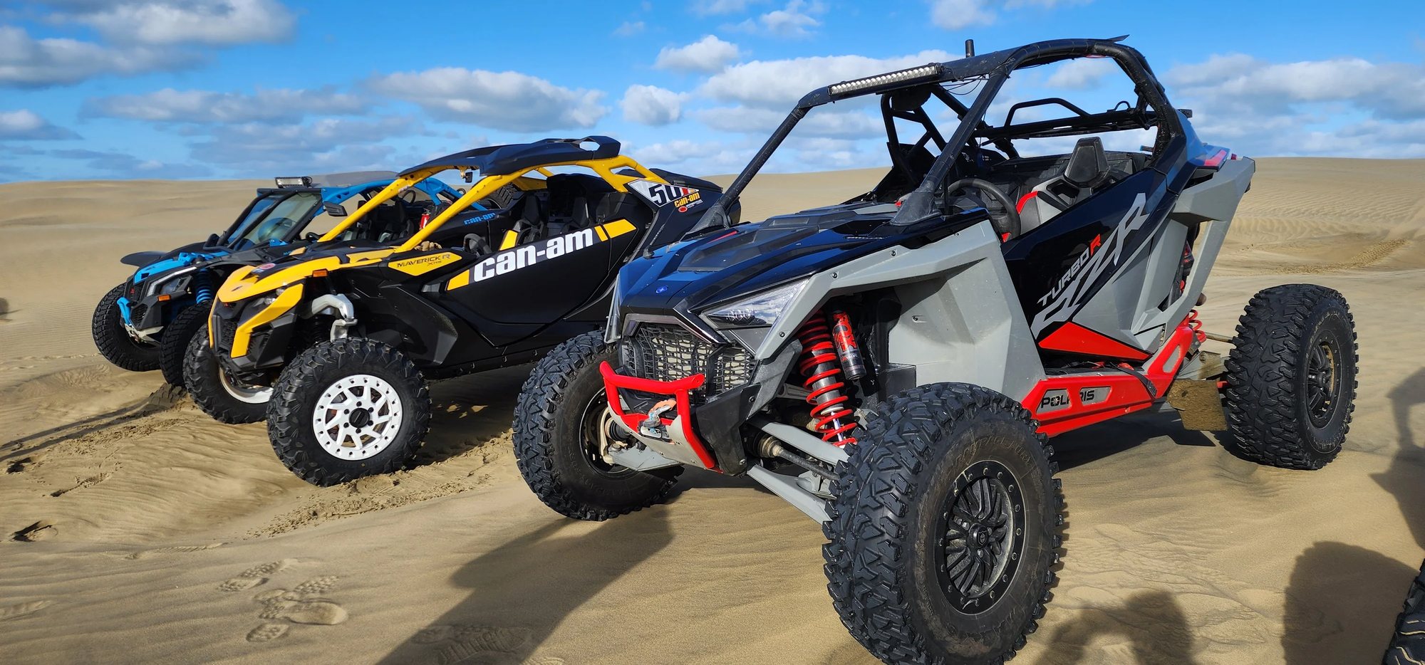Side-by-sides on the dunes and trails in New Zealand