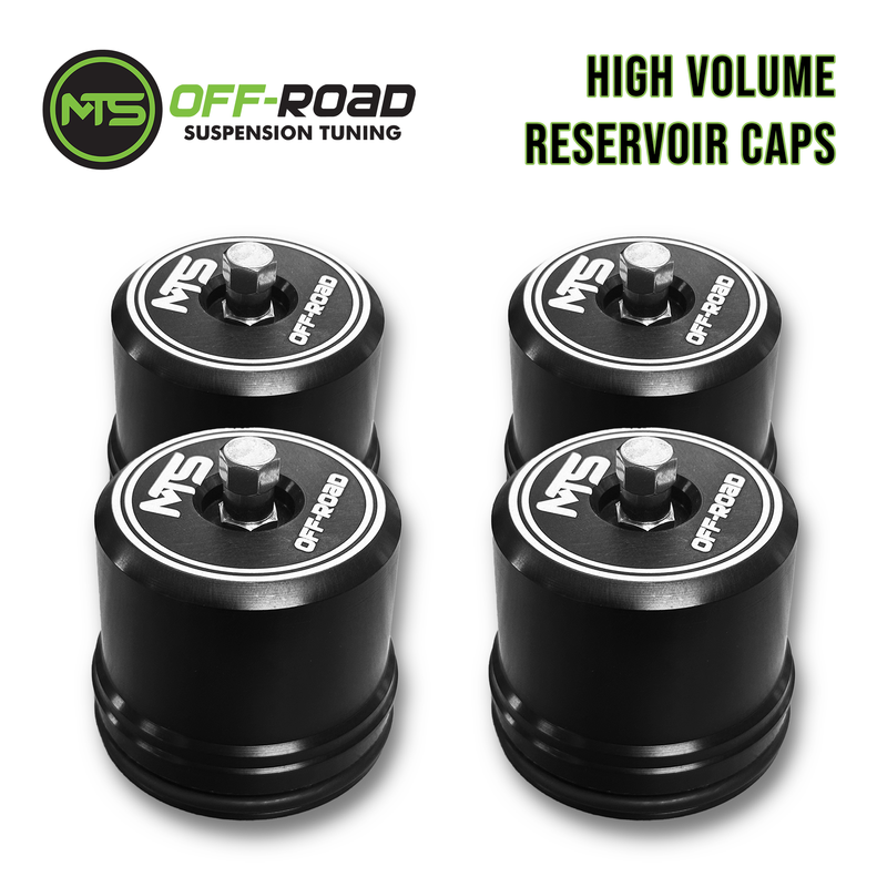 MTS Off-Road High Volume Reservoir Caps (FOR FOX SHOCKS ONLY)